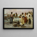 Porteurs d'eau à Venise - Frank Duveneck — ingelijst kunstwerk aan de muur