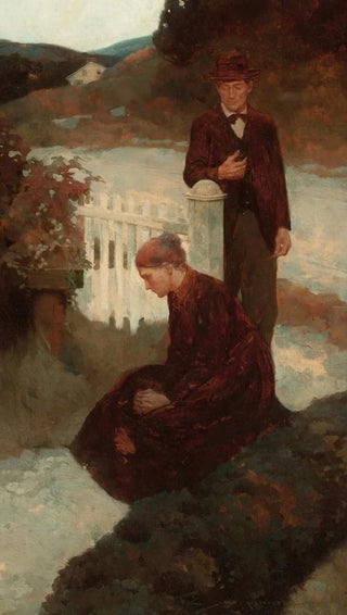 Frank Earle Schoonover - Woman Kneeling.webp