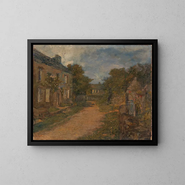 Maison de Millet - Frank Edwin Scott — ingelijst kunstwerk aan de muur