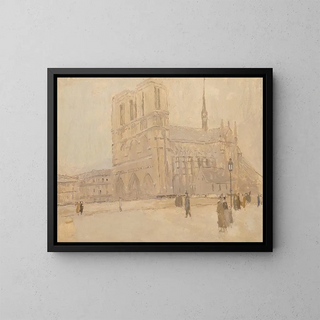 Frank Edwin Scott - Notre Dame in Winter.webp