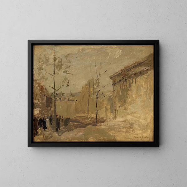 Place de la Madeleine n° II - Frank Edwin Scott — ingelijst kunstwerk aan de muur