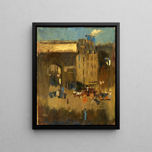 Frank Edwin Scott - Porte St Martin et Enterrement.webp