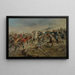 Laad van de zevende cavalerie - Frank Feller — ingelijst kunstwerk aan de muur
