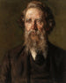 Portret van een oude man met baard - Frank Hector Tompkins — weergave van het kunstwerk