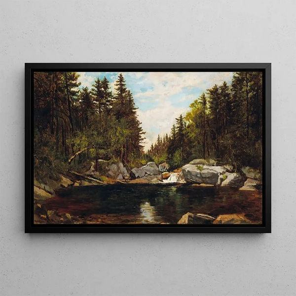 Frank Henry Shapleigh - Emerald Pool Near Glen House New Hampshire.webp