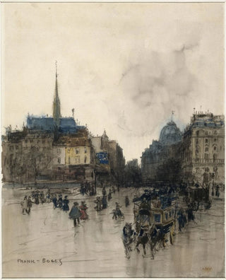 Frank Myers Boggs - Le pont SaintMichel.webp