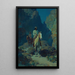 Clair de Lune dans le Canyon - Frank Tenney Johnson — ingelijst kunstwerk aan de muur