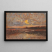Landscape Study - François-Auguste Ravier — framed artwork on a wall