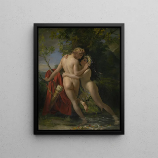 FranoisJoseph Navez - The Nymph Salmacis and Hermaphroditus.webp