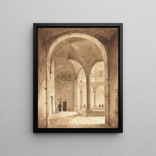 FranoisMarius Granet - A Cloister.webp