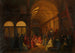 Voor het Conclaaf - François-Marius Granet — weergave van het kunstwerk