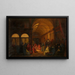 Voor het Conclaaf - François-Marius Granet — ingelijst kunstwerk aan de muur
