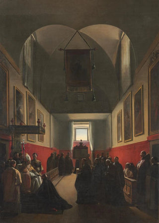 FranoisMarius Granet - Homage to a Bishop.webp