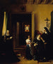 La Religieuse malade - François-Marius Granet — weergave van het kunstwerk