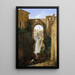 Ponte San Rocco et cascades à Tivoli - François-Marius Granet — ingelijst kunstwerk aan de muur
