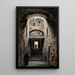 Une rue sous les voûtes - François-Marius Granet — ingelijst kunstwerk aan de muur
