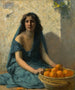 De orangesverkoper - François Alfred Delobbe — weergave van het kunstwerk