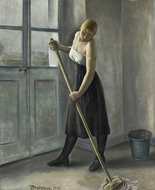 Franois Barraud - Girl At Work.webp