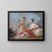 Allegorie van de muziek - François Boucher — ingelijst kunstwerk aan de muur