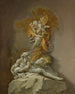 Studie van fontein - François Boucher — weergave van het kunstwerk