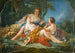 Les Confidences pastorales - François Boucher — weergave van het kunstwerk