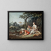 Denk aan de druiven - François Boucher — ingelijst kunstwerk aan de muur