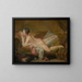 Meisje rustend - François Boucher — ingelijst kunstwerk aan de muur