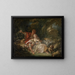 herders en herderinnen - François Boucher — ingelijst kunstwerk aan de muur