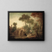 Le Pont - François Boucher — ingelijst kunstwerk aan de muur