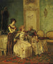 Conversation délicieuse - François Brunery — weergave van het kunstwerk