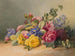 Natuurstilleven met bloemen - François Charette — weergave van het kunstwerk