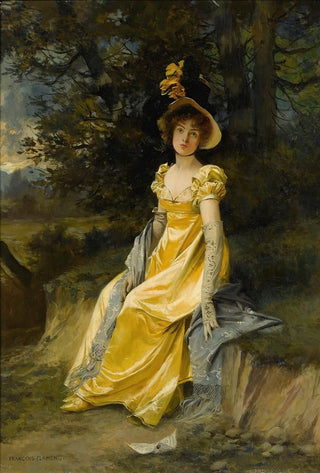 Franois Flameng - Waiting.webp