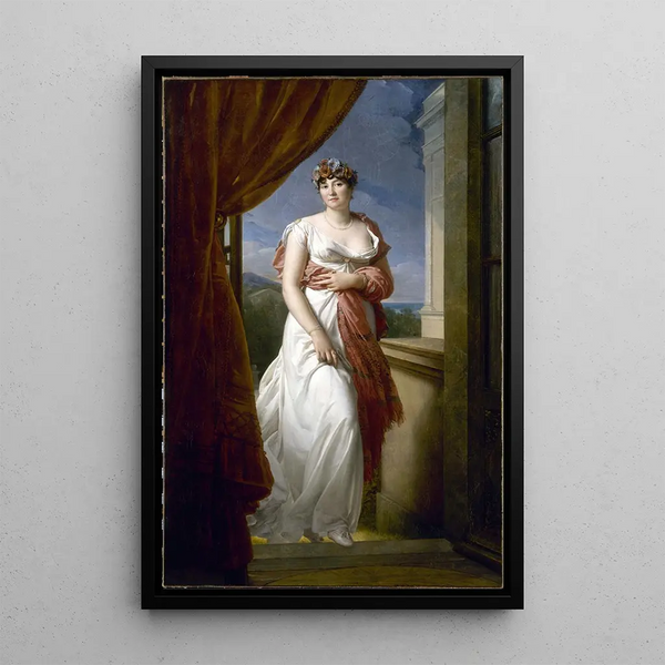 Franois Grard - Portrait Of Theresia Cabarrus 17731835 Wife Tallien Then Princess Of CaramanChimay.webp