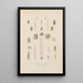 Treatise on General Botany Pl018 - François Hérincq — framed artwork on a wall
