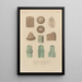 Traité de botanique générale Pl029 - François Hérincq — framed artwork on a wall