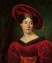 Portret van Madame Lestapis en Boode, dochter van Henry Boode - François Joseph Kinson — weergave van het kunstwerk