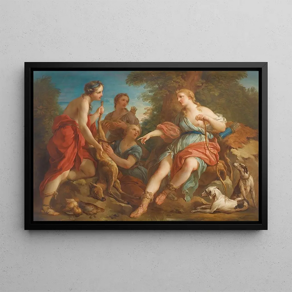 Franois Lemoyne - Diana Returning From The Hunt.webp