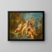 De liefdes van de vissers - François Lemoyne — ingelijst kunstwerk aan de muur