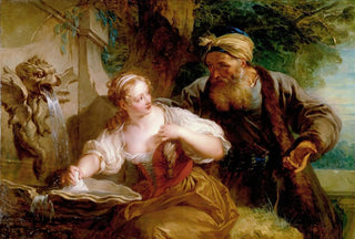 Franois Lemoyne - The Amorous Proposal.webp