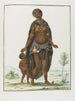 Vrouw Caminouquoise - François Levaillant — weergave van het kunstwerk