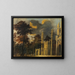 De onthoofding van een heilige voor een kathedraal - François de Nom — ingelijst kunstwerk aan de muur