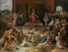 Allégorie over de abdicatie van keizer Karel V in Brussel - Frans Francken de Jonge — weergave van het kunstwerk