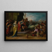 La Continence de Scipion - Frans Francken le Jeune — ingelijst kunstwerk aan de muur