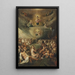 Le Jour du Jugement - Frans Francken le Jeune — ingelijst kunstwerk aan de muur