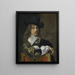 Willem Coymans - Frans Hals — framed artwork on a wall