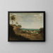 Braziliaans dorp - Frans Post — ingelijst kunstwerk aan de muur