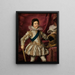 Louis XIII van Frankrijk - Frans Pourbus de Oudere — ingelijst kunstwerk aan de muur