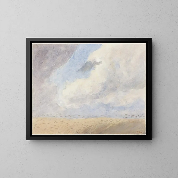 van het Tarweveld - Frans Smissaert — ingelijst kunstwerk aan de muur