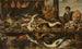Bij de visboer - Frans Snyders — weergave van het kunstwerk