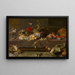 Bloemen en vruchten - Frans Snyders — ingelijst kunstwerk aan de muur